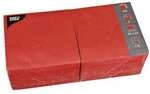 Papstar 250er-Pack Servietten rot, 33x33 cm