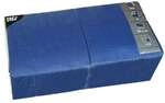 Papstar 250er-Pack Servietten blau, 33x33 cm