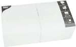 Papstar 250er-Pack Servietten wei&szlig;, 33x33 cm