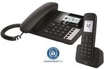 Telekom DECT-Telefon Sinus PA 207 schwarz inkl. Mobilteil