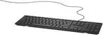 Dell Kabelgebundene Tastatur &raquo;KB216&laquo; schwarz schwarz, 44.2x2.4x12.7 cm