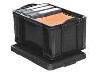Ablagebox 48 Liter schwarz, Really Useful Box, 60x31.5x40 cm