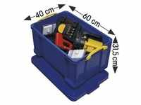 Ablagebox 48 Liter blau, Really Useful Box, 60x31.5x40 cm