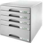 Leitz Schubladenbox 5211 &raquo;PLUS&laquo; grau, 28.7x27x36.3 cm
