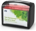 Tork Serviettenspender &raquo;Xpressnap N4&laquo; mit Sichtfenster schwarz, 20.1x15.5x15 cm