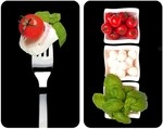 Wenko 2er-Set Herdabdeckplatte Universal &raquo;Caprese&laquo;, 30x52 cm
