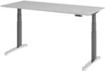 HAMMERBACHER Schreibtisch h&ouml;henverstellbar (elektrisch) &raquo;Alicante&laquo; 180 cm Gestell