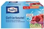 Toppits Gefrierbeutel 75 St&uuml;ck, 25x27 cm