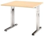 HAMMERBACHER Schreibtisch &raquo;O-Line&laquo; 80 cm braun, 80x82x80 cm