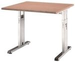 HAMMERBACHER Schreibtisch &raquo;O-Line&laquo; 80 cm braun, 80x82x80 cm