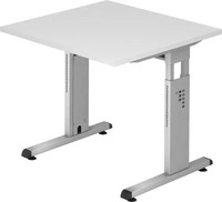 HAMMERBACHER VOS08/W/G, HAMMERBACHER Schreibtisch "O-Line" 80 cm Gestell...