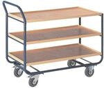 ROLLCART Tischwagen 20 mm Randh&ouml;he &raquo;36 kg&laquo; blau, 117x99x60 cm