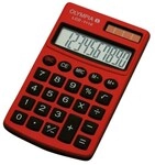 GENIE Taschenrechner &raquo;LCD-1110&laquo; rot, 7x1x11.7 cm