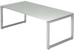 HAMMERBACHER Schreibtisch &raquo;R-Line&laquo; 200 cm grau, 200x85x100 cm