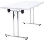 HAMMERBACHER Klapptisch &raquo;KL16&laquo; 160x80 cm wei&szlig;, 160x74.5 cm