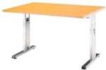 HAMMERBACHER Schreibtisch &raquo;O-Line&laquo; 120 cm braun, 120x82x80 cm