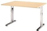 HAMMERBACHER Schreibtisch &raquo;O-Line&laquo; 120 cm braun, 120x82x80 cm