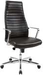 Topstar Chefsessel &raquo;Chairman X&laquo; mit Armlehnen silber