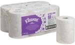 Kleenex 6 Rollen Papierhandt&uuml;cher &raquo;Ultra SLIMROLL&reg;&laquo; 2-lagig wei&szlig; wei&szlig;, 19.8
