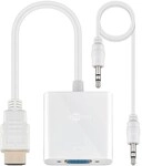 goobay VGA-Adapter HDMI/VGA wei&szlig; wei&szlig;