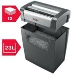 Rexel Aktenvernichter &raquo;Momentum X312&laquo; Partikelschnitt bis 12 Blatt schwarz,