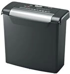 Rexel Aktenvernichter &raquo;Momentum S206&laquo; Streifenschnitt bis 6 Blatt schwarz,