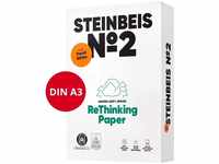 Steinbeis 8012B80B, Recyclingpapier "Trend White " weiß, Steinbeis