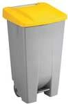 helit Abfalleimer &raquo;the step chief&laquo; 120 L gelb, 51x87.5x42.5 cm
