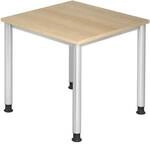 OTTO Office Premium Schreibtisch &raquo;Otto Office Line IV&laquo; 80 cm braun, 80x76x80 cm