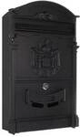 Rottner Briefkasten &raquo;Ashford&laquo; schwarz, 26x41x9 cm