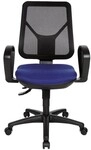 Topstar B&uuml;rostuhl &raquo;Ergo Net&laquo; ohne Armlehnen blau