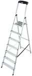 Krause Stehleiter &raquo;MONTO Safety&laquo; 7 Stufen silber, 230 cm
