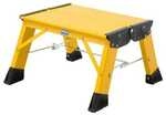 Krause Klapptritt &raquo;MONTO Treppy&laquo; 1 Stufe gelb, 25x40x30 cm