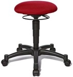 Topstar B&uuml;rohocker Body Balance 10 rot rot