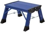 Krause Klapptritt &raquo;MONTO Treppy&laquo; 1 Stufe blau, 25x40x30 cm