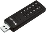 Verbatim Keypad Secure USB-Stick 128 GB, 2.8x1.2x9.35 cm