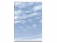 Motivpapier »Wolken« DP565 mehrfarbig, Sigel, 21x29.7 cm