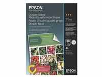 Doppelseitiges Photopapier »Double-Sided Photo Quality Inkjet Paper« A4 120g weiß,