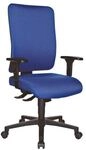 Topstar B&uuml;rostuhl &raquo;Open X (P)&laquo; ohne Armlehnen Stoffr&uuml;cken blau