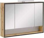 M&ouml;belpartner Spiegelschrank &raquo;Max&laquo; silber, 64.2 cm