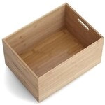 Zeller Aufbewahrungsbox &raquo;Bambus&laquo; 40,0/30,0/21,0 cm braun