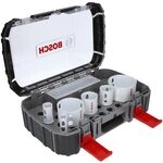 BOSCH Lochs&auml;gen-Set &raquo;Progressor for Wood&Metal&laquo; 9 St&uuml;ck silber