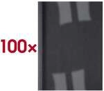 GBC Thermobindemappe &raquo;Business Line Leder-Optik&laquo; bis 30 Blatt schwarz, 23.5x31 cm