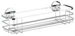 Wenko Turbo-Loc Edelstahl-Maxiablage, 38 cm