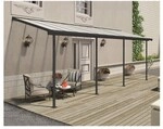 Palram Terrassen&uuml;berdachung &raquo;Sierra&laquo; 670,5 cm breit grau, 670.5x300x228 cm