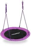 relaxdays Nestschaukel &Oslash; 110 cm lila
