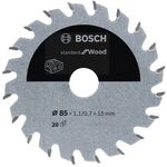 BOSCH Kreiss&auml;geblatt &raquo;Standard for Wood&laquo;