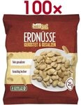 Hellma Erdn&uuml;sse ger&ouml;stet und gesalzen 100 Portionsbeutel