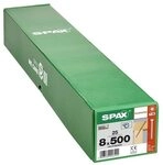 SPAX Holzbauschrauben T40 Senkkopf WIROX 8 x 500 mm 25 St&uuml;ck
