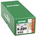 SPAX Holzbauschrauben T40 Senkkopf WIROX 8 x 220 mm 50 St&uuml;ck
